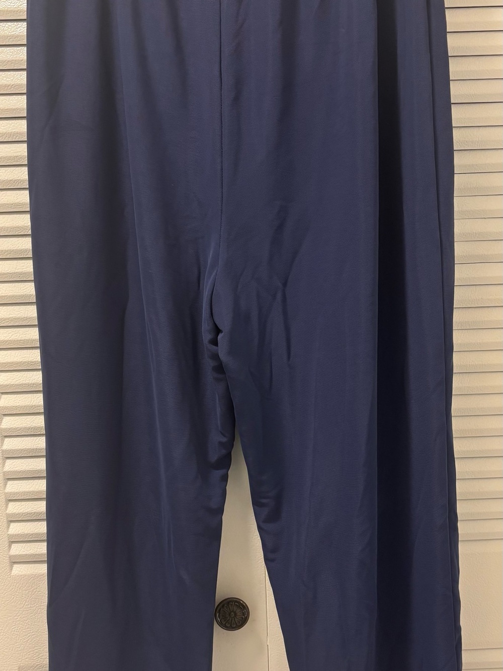 Susan Graver women’s Blue Elastic-Waist Pull-On Pants